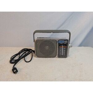 Panasonic RF-2400D FM-AM 2-Band Receiver Portable Radio Handle Tested